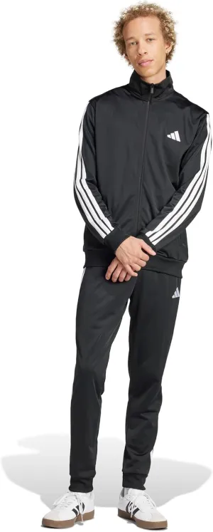 adidas Men's Size Basic 3-Stripes Tricot Track Suit