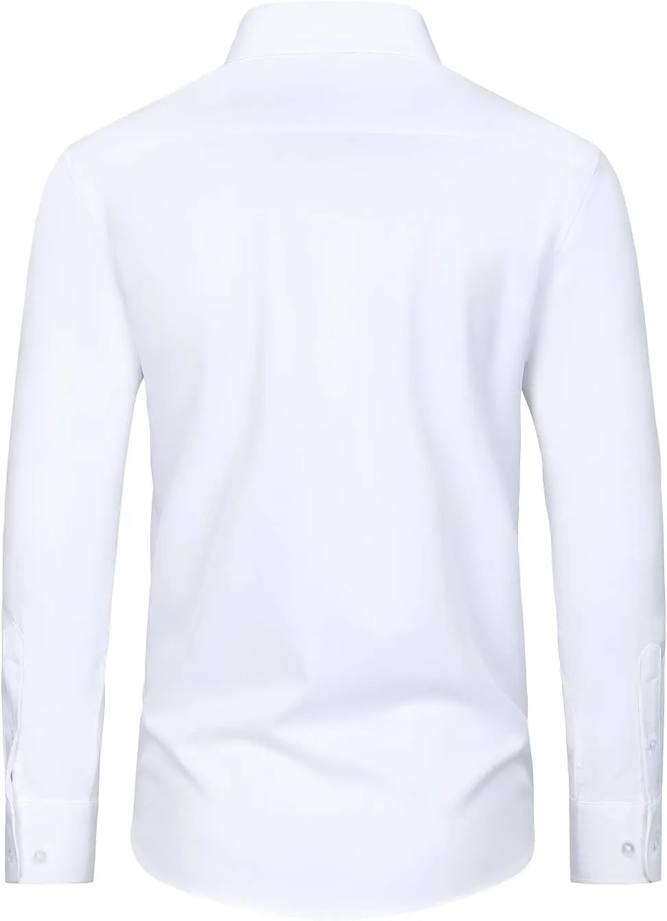 Alimens & Gentle Slim Fit Mens Dress Shirts Long Sleeve Dress Shirts for Men Stain Sheild Button Down Shirt Men Big