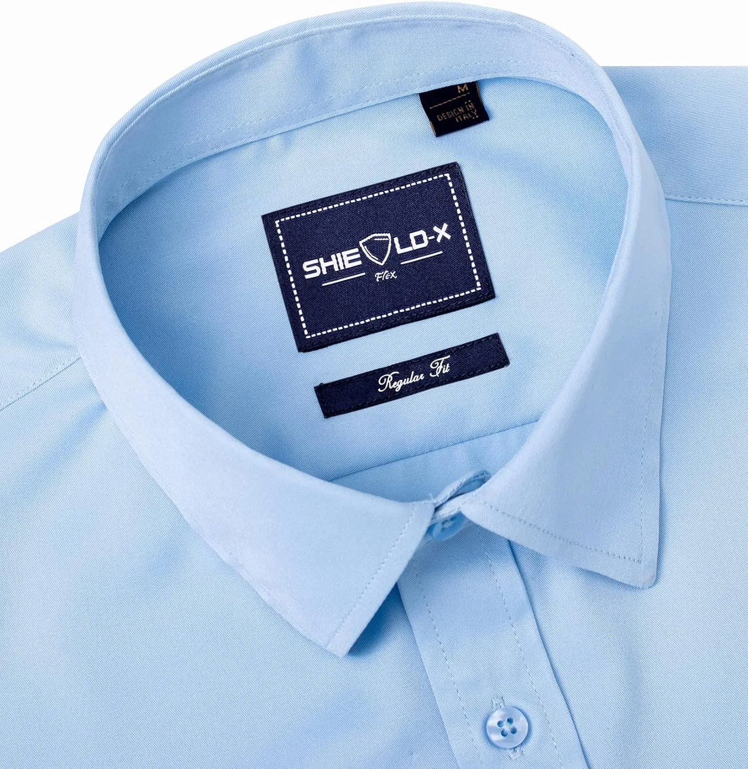 Alimens & Gentle Slim Fit Mens Dress Shirts Long Sleeve Dress Shirts for Men Stain Sheild Button Down Shirt Men Big