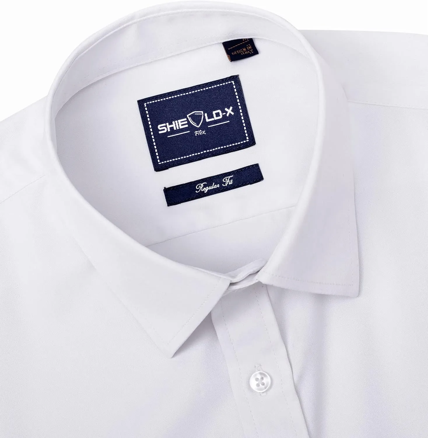 Alimens & Gentle Slim Fit Mens Dress Shirts Long Sleeve Dress Shirts for Men Stain Sheild Button Down Shirt Men Big