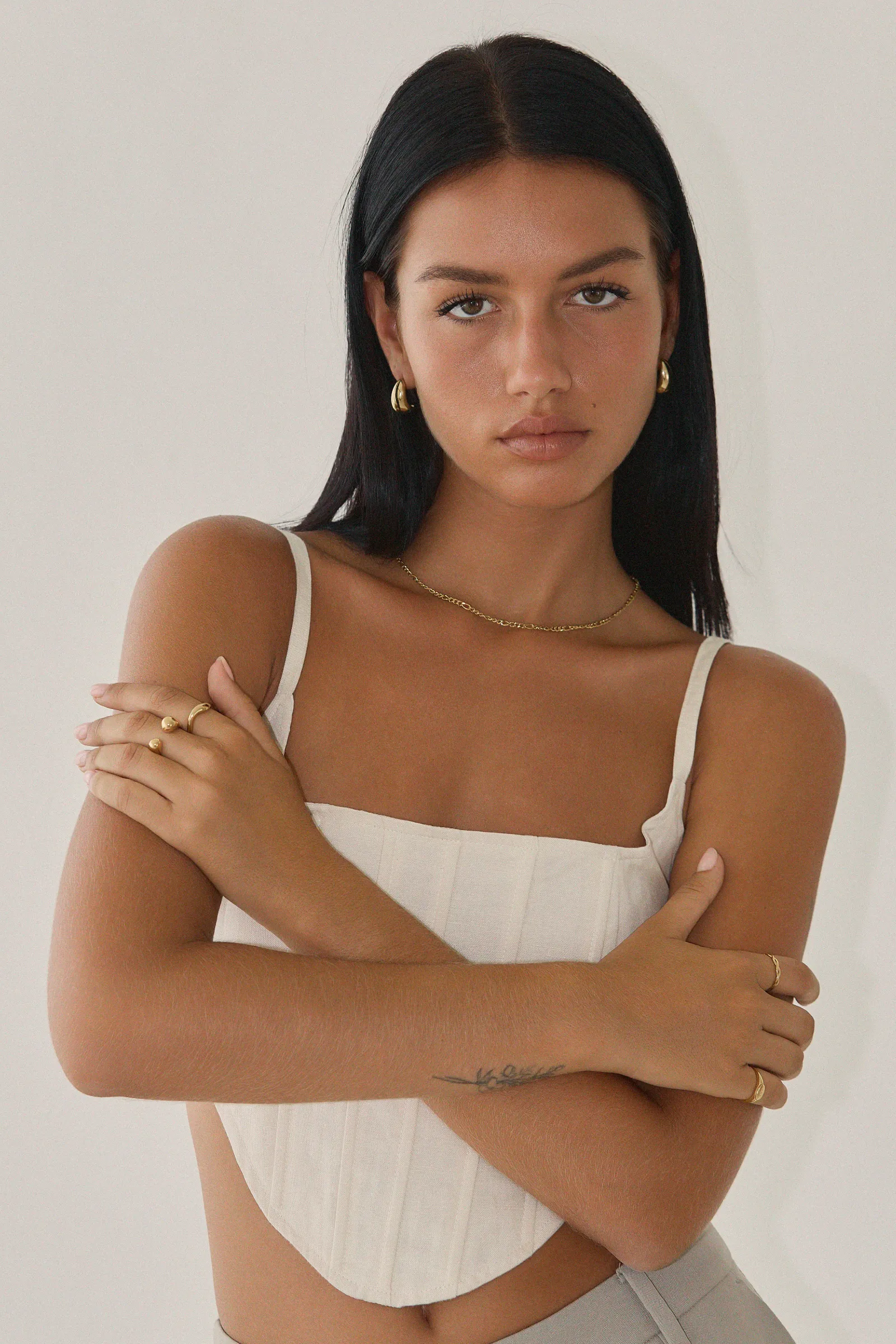 Antibes Earrings - Gold