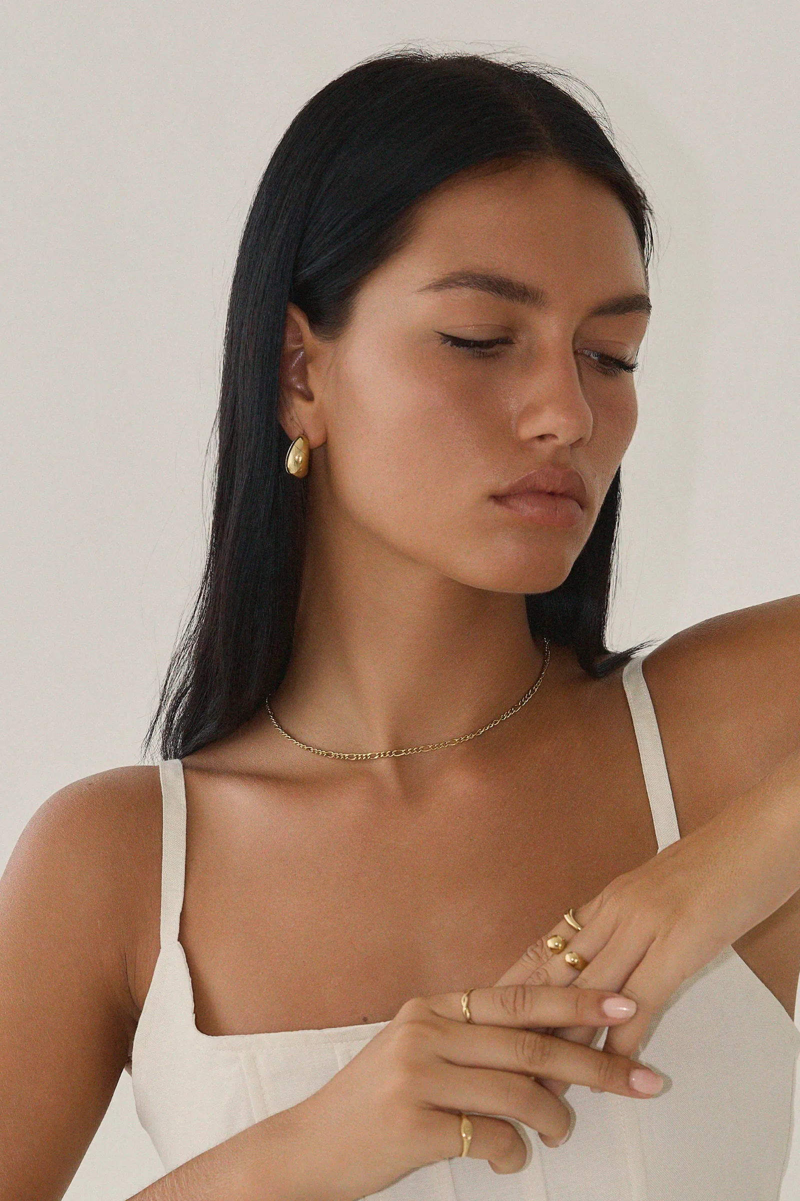 Antibes Earrings - Gold