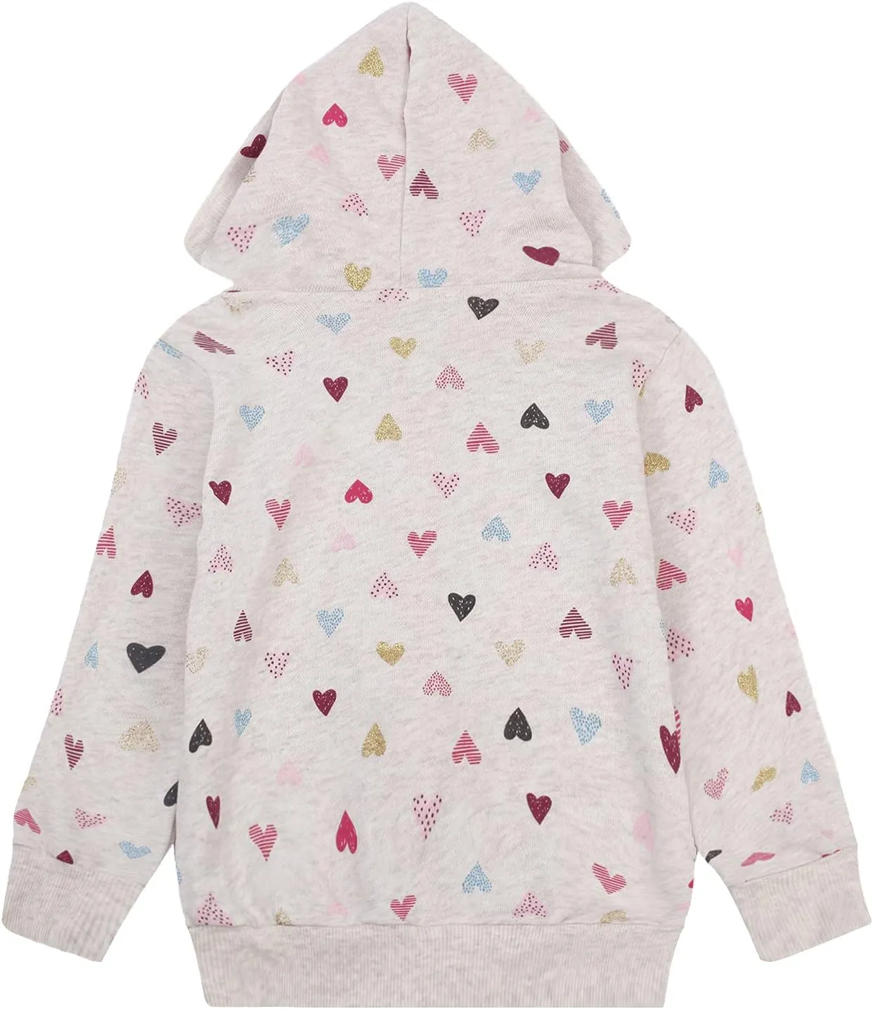 Baby Girl Zip-up Jacket Rainbow Unicorn Cotton Hoodie Sweatshirt Toddler Fall Coat Kids Winter Outfits Outerwear 2t-7t