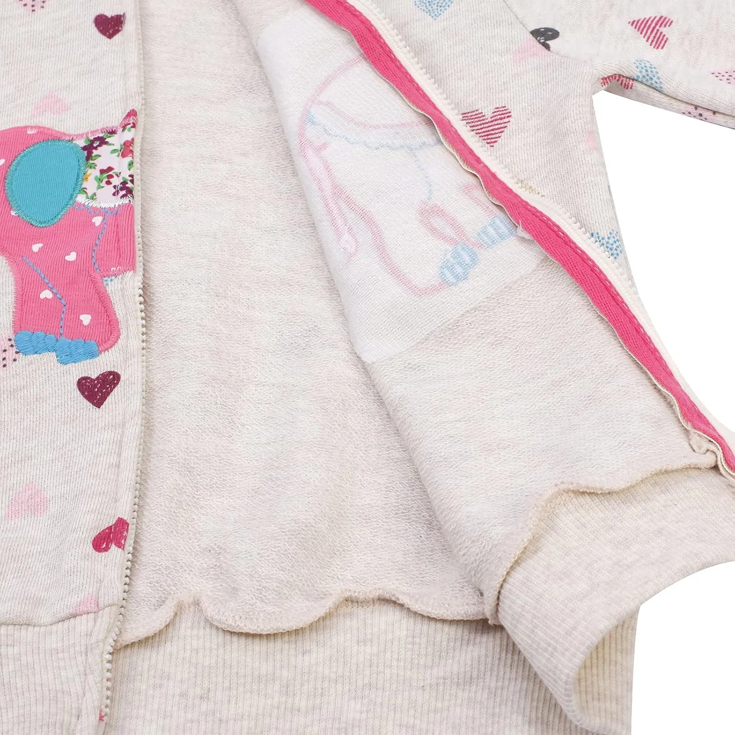Baby Girl Zip-up Jacket Rainbow Unicorn Cotton Hoodie Sweatshirt Toddler Fall Coat Kids Winter Outfits Outerwear 2t-7t