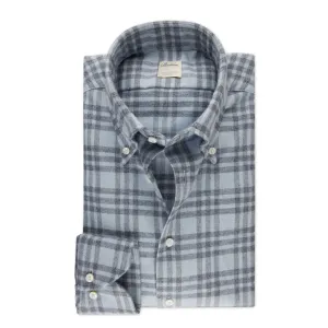 Fitted Body - Checked Flannel Shirt