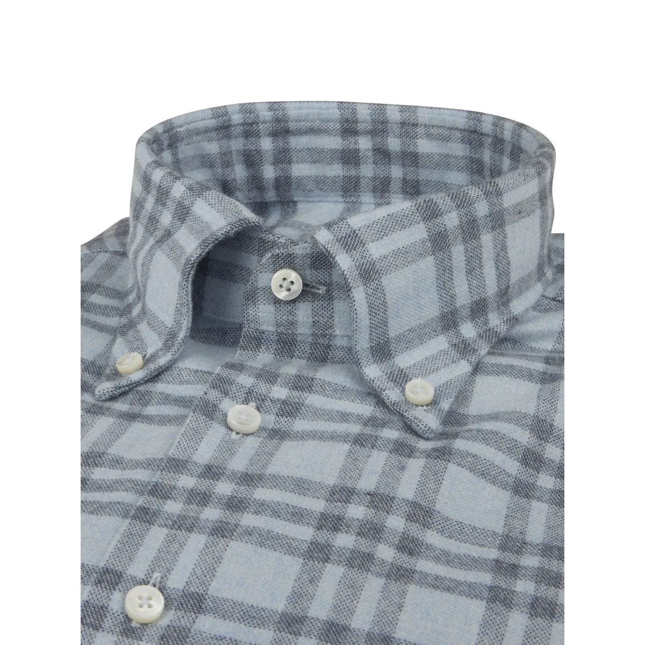 Fitted Body - Checked Flannel Shirt
