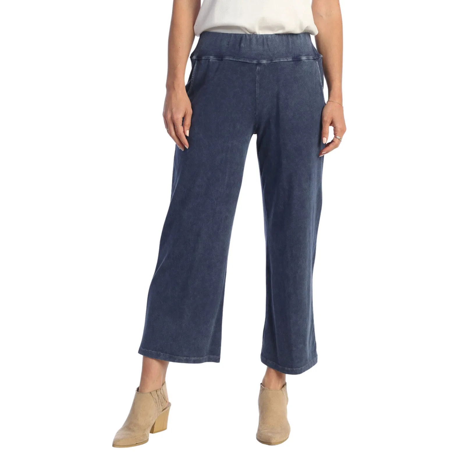 Jess & Jane Mineral Washed Comfy Yoga Pants - M109