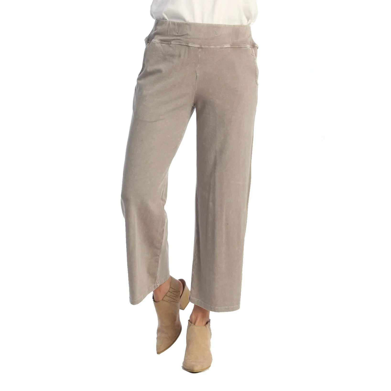 Jess & Jane Mineral Washed Comfy Yoga Pants - M109