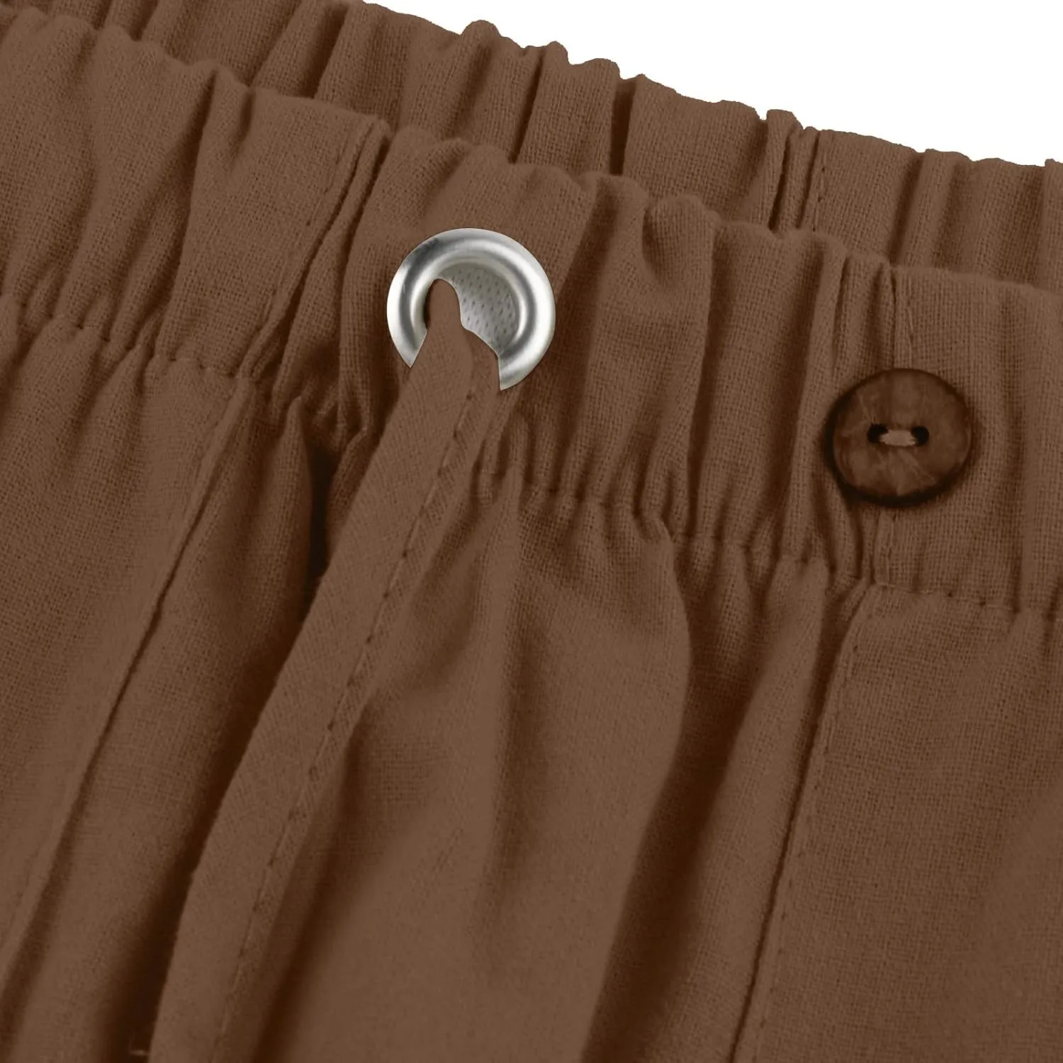 Mens Jogging Pants Men Dress Pants Loose Casual Solid Color Cotton Linen Trousers Elastic Tie Printed Straight Pants