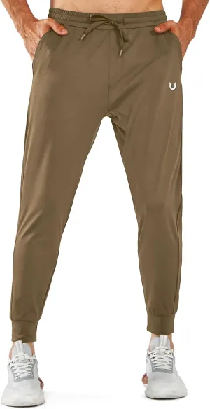 NORTHYARD Men's Joggers Pants with Zipper Pockets Tapered Athletic Workout Running Sweatpants for Men