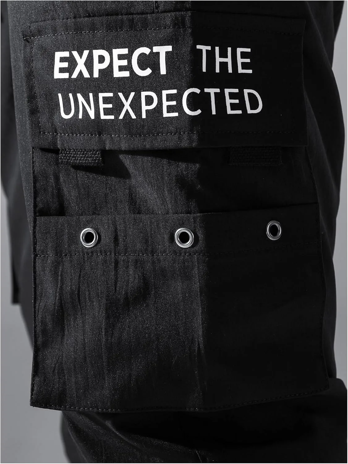 OYOANGLE Men's Casual Cargo Joggers Track Jogging Sweatpants Drawstring Waist Jogger Trousers with Pocket