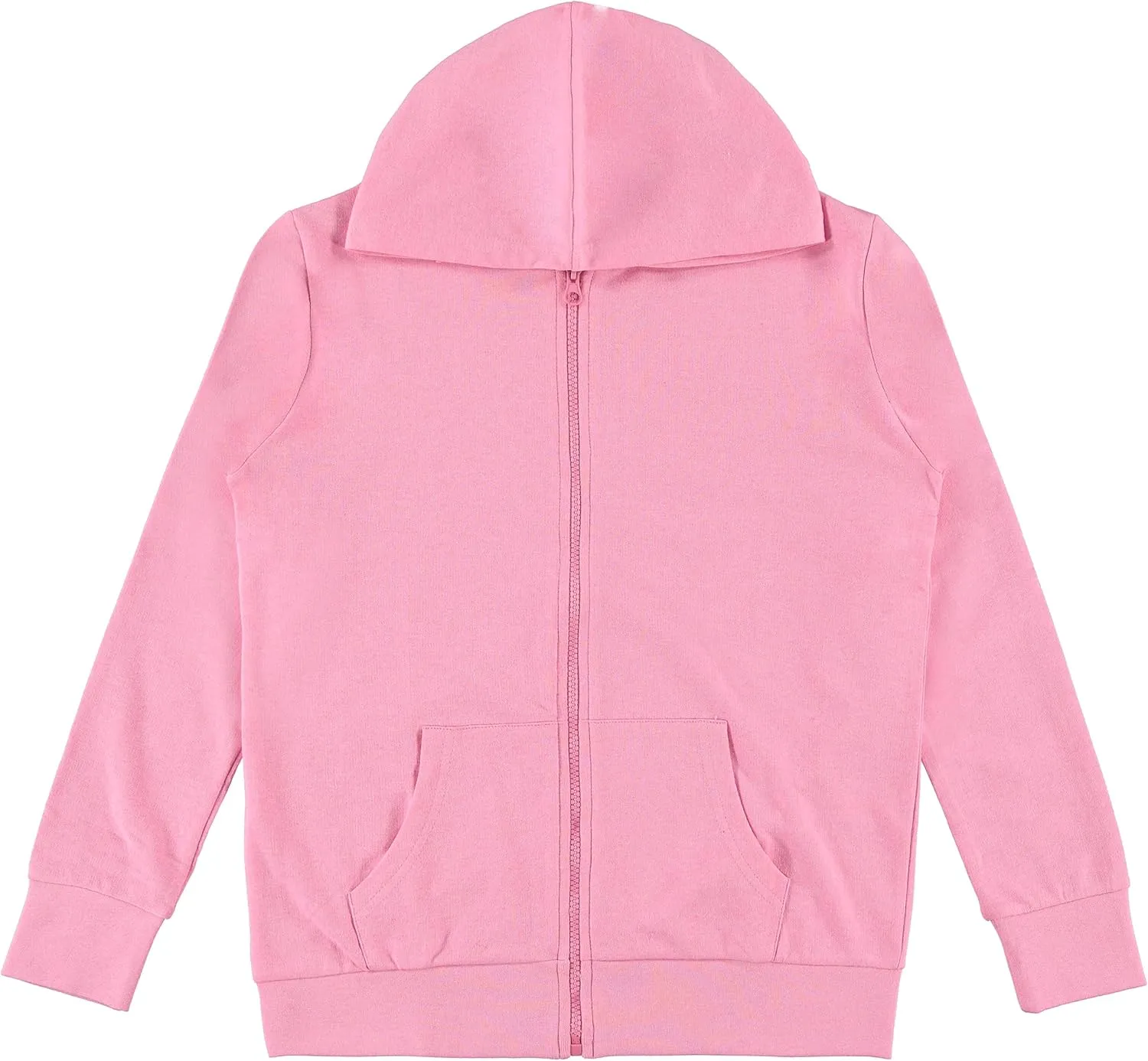 Pink Angel Little & Big Girls Zip Up Hoodie, Kids Full Zipper Hooded Fashion Sweatshirt