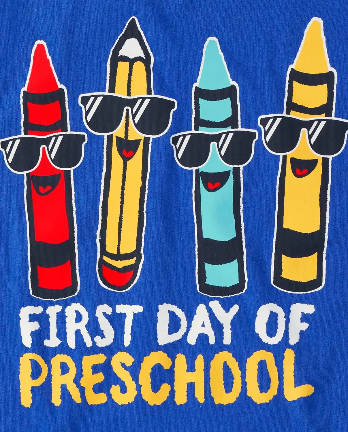 The Children's Place Baby and Toddler Boys' School Days Short Sleeve Graphic T-Shirts, Multipack