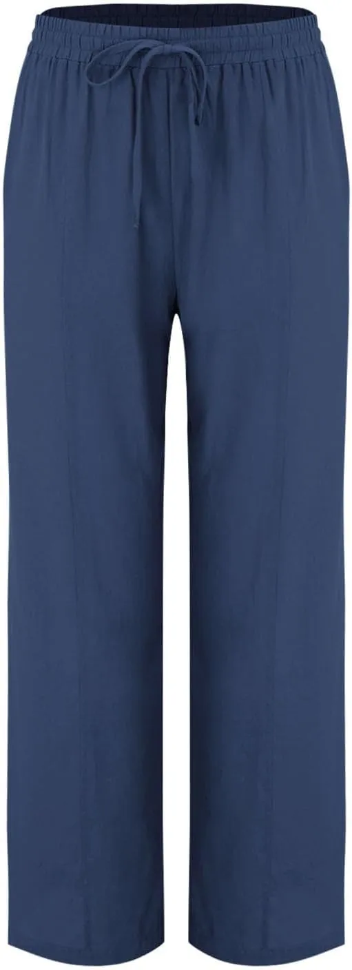 Women Cotton Linen Drawstring Pants Trendy Elastic High Waisted Beach Athletic Sweatpants Work Dressy Casual Trousers