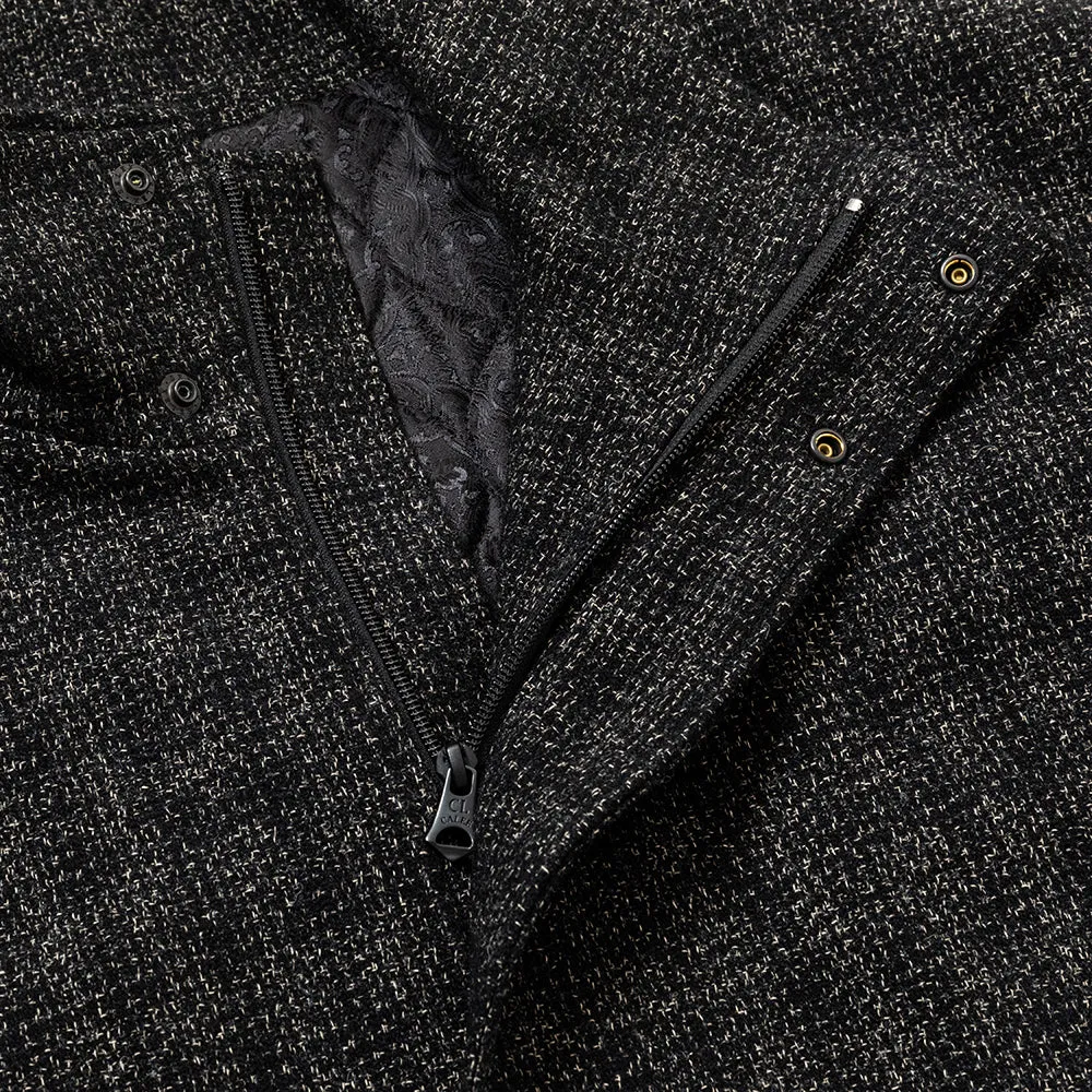 WOOL TWEED STAND JACKET ＜BRITISH WOOL＞